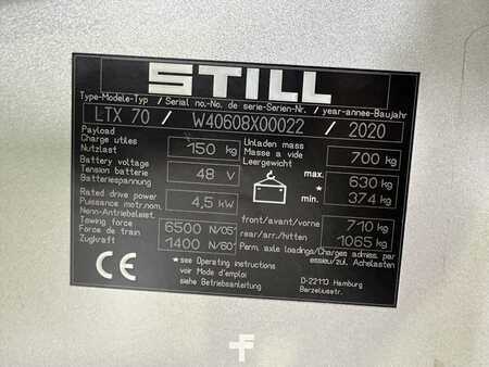 Elektrické plošinové vozíky 2020  Still LTX 70 * NEW battery !! + trailer brakes  !! ( 2 x On stock !! ) (3)