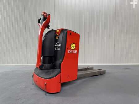 Lavansiirtovaunu 2016  Linde T 20 * DEMO !! Atex Proplan EX 3GD / Zone 2 & 22 !! Tilting Forks !! NEW battery !! (5)