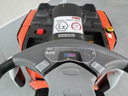 Transpallet elettrici 2018  Toyota LPE 200 - Atex Pyroban EX 3D / Zone 22 !! NEW battery !! (8)