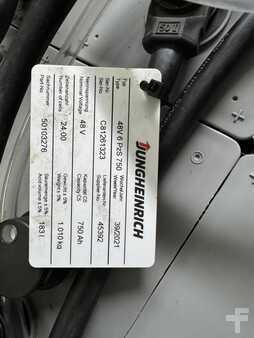 Smalle gangen trucks 2021  Jungheinrich EFX 413 X + i = Wire Guidance !! Triplex FFL !! (9)