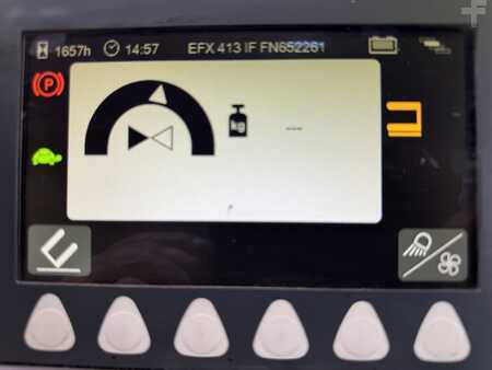 Smalle gangen trucks 2021  Jungheinrich EFX 413 X + i = Wire !! Triplex FFL !! (3)