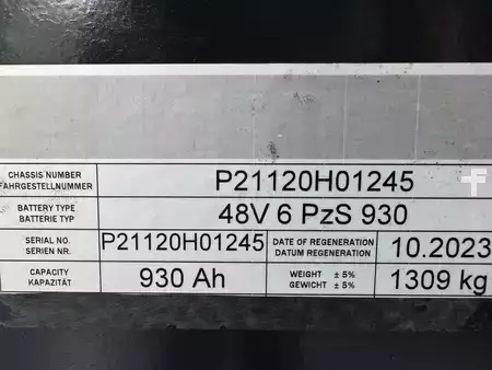 Carretilla retráctil 2017  Linde R 25 - 01 ( 1120 ) * FULL cabin !! Triplex FFL !! DEMO !!! (12)