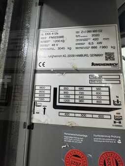 Vertical order pickers 2020  Jungheinrich EKS 412 s - Wire Guidance !! PSA !! Triplex FFL !! (3)