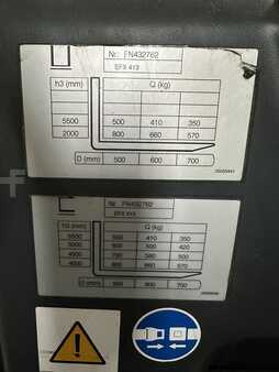 Smalgangstruck 2012  Jungheinrich EFX 413 X + i = Wire Guidance !! Triplex FFL !! (4)