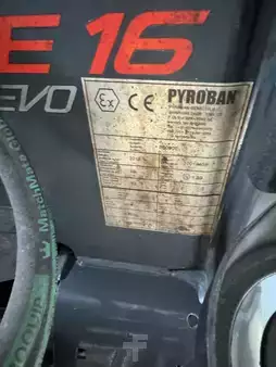 Elektro 3 Rad 2016  Linde E 16 - 386 / 02 Evo * Atex EX * Pyroban 3G / Zone 2 * Triplex FFL !! NEW battery !! (4)