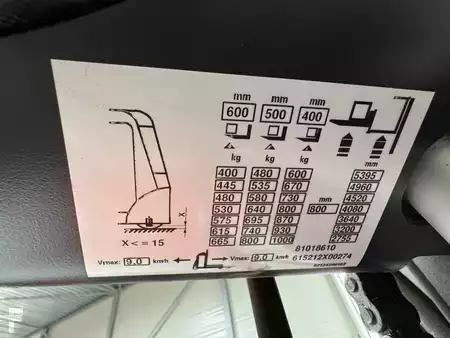 Lodret ordreplukker 2020  Linde V 10 / 02 - 5212 * DEMO !! DOUBLE steering !! (4)
