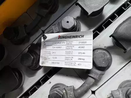 Porta-paletes elétrico 2020  Jungheinrich EJK 335 - Special !! Drumforks / Spreader !!! (11)