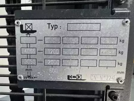 Stapelaars 2018  Linde L 20 as * Atex EX * Proplan 2GD / Zone 1 - 21 - 22 * Triplex FFL !! NEW battery !! (4)