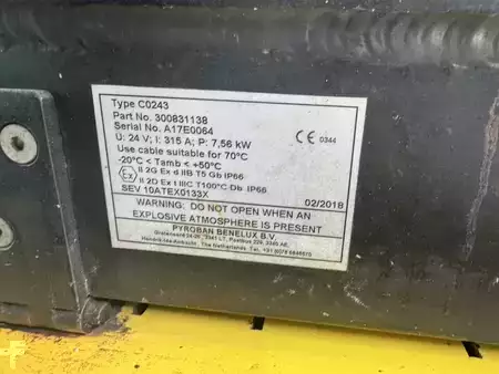 Nízkozdvižný vozík 2017  Hyster P 3.0 * Atex EX * Pyroban 2G / Zone 1 * NEW battery !! (14)