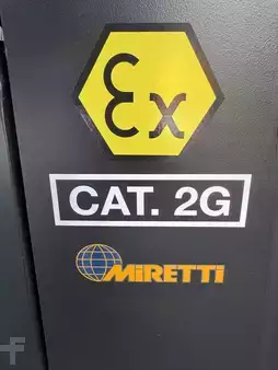 Wózek wysokiego podnoszenia 2018  Hyster S 1.6 i * DEMO * Atex EX * Miretti 2G / Zone 1 * NEW battery !! (19)