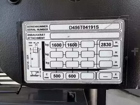 Ruční vysokozdvižný vozík 2018  Hyster S 1.6 i * Atex EX * Miretti 2G / Zone 1 * NEW battery !! (4)