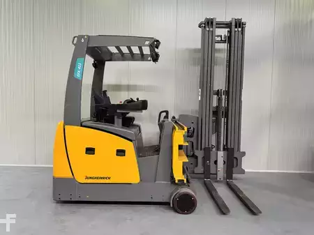 Smalle gangen trucks 2020  Jungheinrich EFX 413 X + i = Wire Guidance !! Triplex FFL !! NEW battery !! (1)