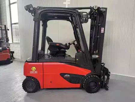 Sähkö - 4 pyör 2017  Linde E 20 PL - 386 / 02 Evo * Atex EX * Proplan 2G / Zone 1 !! Triplex FFL !! NEW battery !! (5)