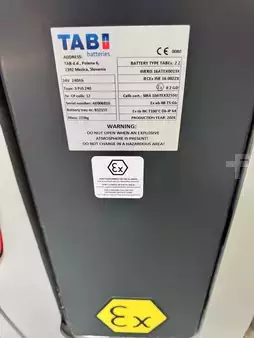 Wózek wysokiego podnoszenia 2017  Still EXV 14 C * DEMO * Atex EX * Miretti 2G / Zone 1 & 3D / Zone 22 * NEW battery !! (9)