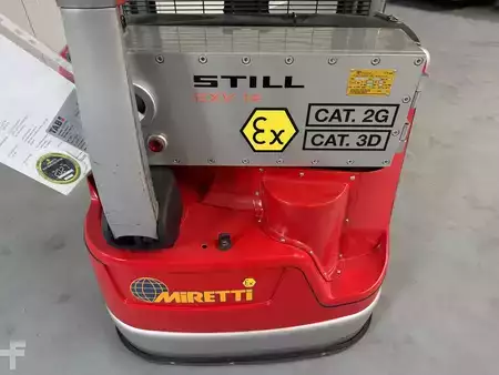 Wózek wysokiego podnoszenia 2017  Still EXV 14 C * DEMO * Atex EX * Miretti 2G / Zone 1 & 3D / Zone 22 * NEW battery !! (5)