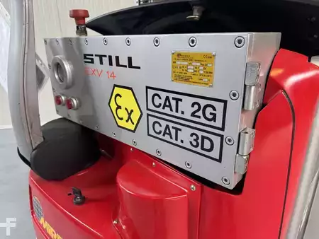 Wózek wysokiego podnoszenia 2017  Still EXV 14 C * DEMO * Atex EX * Miretti 2G / Zone 1 & 3D / Zone 22 * NEW battery !! (7)