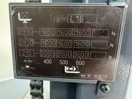 Ruční vysokozdvižný vozík 2019  Linde L 16 i ( 1173 )  * Atex EX * Proplan 2G / Z1 (4)