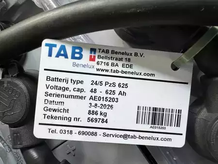 Elektrisk- 3 hjul 2017  Linde E 18 - 386 / 02 Evo * Atex EX * Proplan 3G / Z2 * NEW battery !! (6)