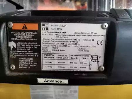 El truck - 4 hjulet 2015  Hyster J3.0XN (5)