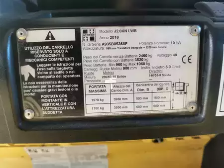 Elektryczne 4-kołowe - Hyster J2.0XN (7)