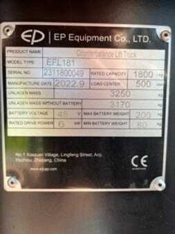 EP Equipment EFL181
