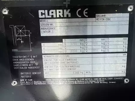 Sähkö - 4 pyör 2022  Clark EPX32i (2)