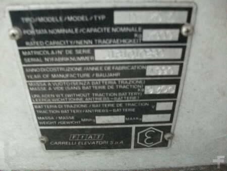 Diesel gaffeltruck 1990  Fiat DI 70C (6)