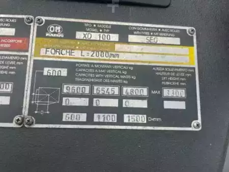 Dieselstapler 2008  OM XD100 (4)