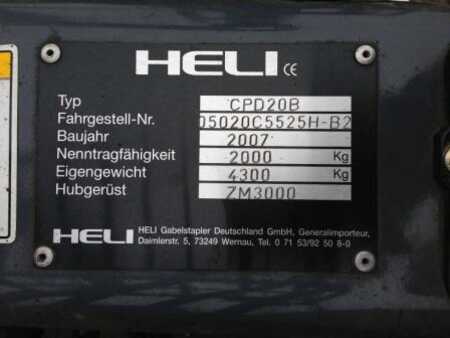 4-wiel elektrische heftrucks 2007  Heli CPD20B (2)