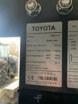 Kontejnerový vozík 2004  Toyota 7FBRE14-2 (3)