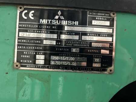 Chariot élévateur diesel 2016  Mitsubishi FD35NT (5) 