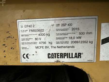 Elettrico 4 ruote 2015  CAT Lift Trucks Caterpillar EP40 (6)