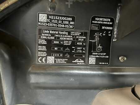 Elektro 4 Rad 2018  Linde E30/600HL (5)