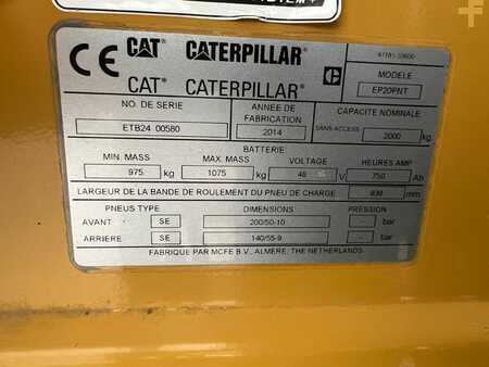 Eléctrico - 3 rodas 2014  CAT Lift Trucks EP20PNT (8)