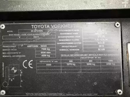 Dieseltruck 2015  Toyota 40-8FD45N (5)