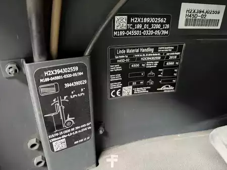 Dieselový VZV 2018  Linde H45D-02 (5)