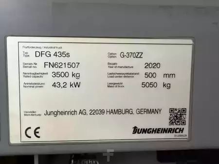 Dieselstapler 2020  Jungheinrich DFG435S (6)