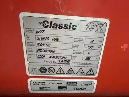 Elektro 3 Rad 1990  Jungheinrich E12Z (6)