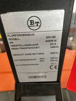 Apilador eléctrico 2013  BT SPE 160 (2)