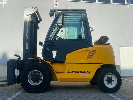 Gas gaffeltruck 2008  Jungheinrich TFG540 (16)