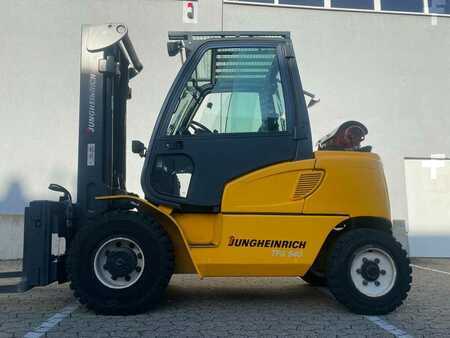 Gas gaffeltruck 2008  Jungheinrich TFG540 (2)