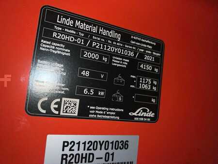 Carrelli retrattili 2021  Linde R20 HD (6)