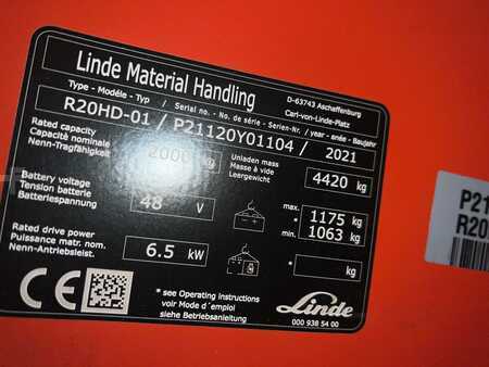 Carrelli retrattili 2021  Linde R20 HD (7)
