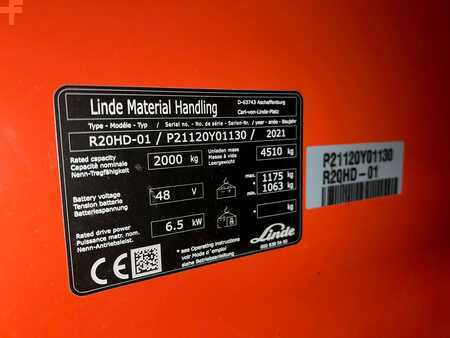 Carrelli retrattili 2021  Linde R20 HD (9)