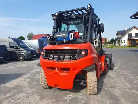Wózek widłowy spalinowy/ gaz ziemny 2023  Linde H80T-03 (10)