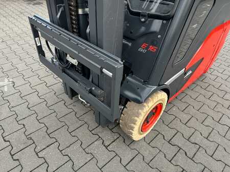 3-wiel elektrische heftrucks 2018  Linde E16 (7)