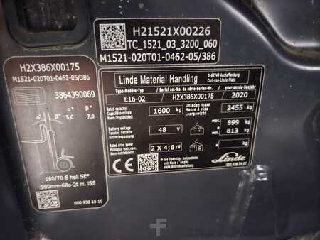 El Truck - 3-hjul 2020  Linde E16 (6)