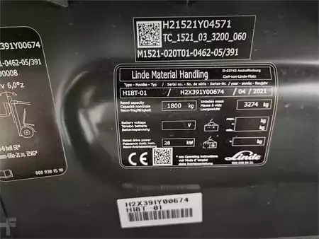 LPG Forklifts 2021  Linde H18T (5)