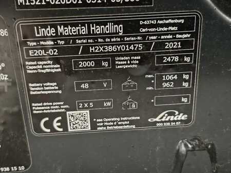 El Truck - 4-hjul 2021  Linde E20L (11)