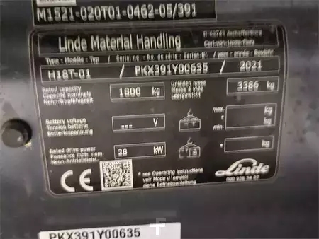 LPG Forklifts 2021  Linde H18T (3)